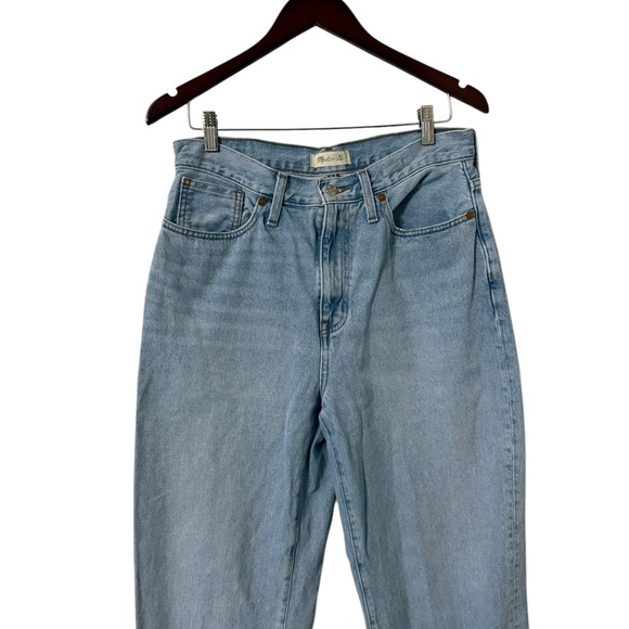 MADEWELL Baggy Straight Denim Cotton Jeans - Picture 6 of 9
